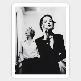 Bad Girls: Smoking Lesbians Sticker